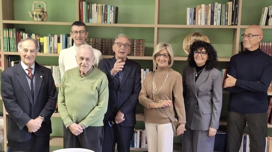 Arona, inaugurata la biblioteca alla Casa di riposo